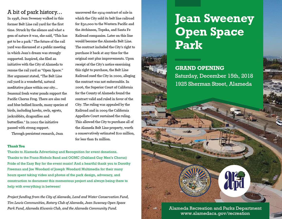 Opening Day Program Pg1