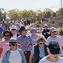 More than 200 people came to see the park.