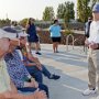 Jim Sweeney, a member of the JSOSP Fund, answered questions about the park tour.